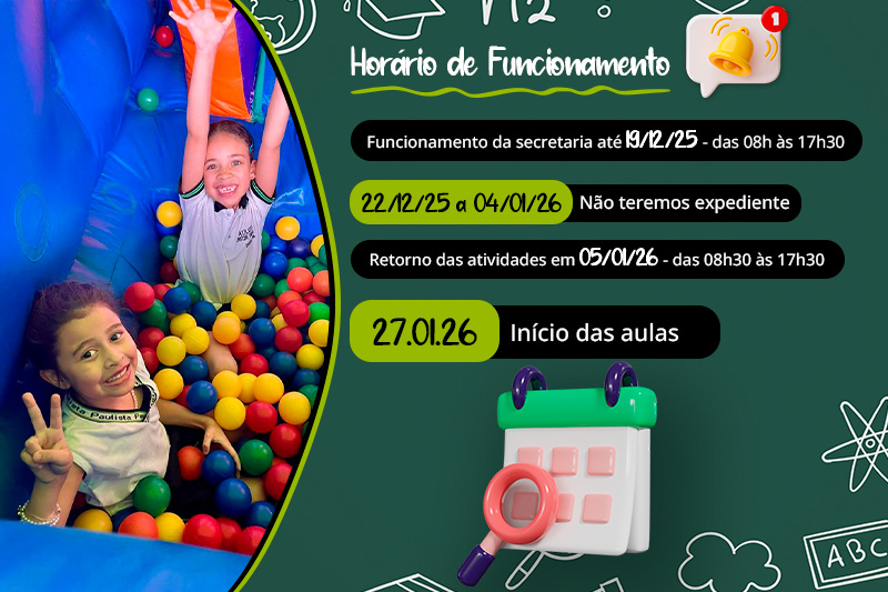 Horário de Funcionamento